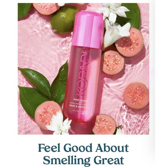 Kopari Pink Guava Hair Body Mist, Mango, Mandarin, Coconut, Vanilla, Sandalwood - Picture 8 of 15